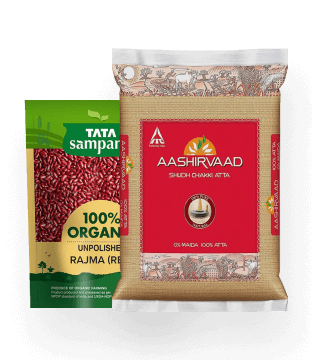 Atta, Rice & Dal